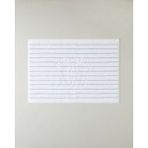 English Home Mono Stripe Pamuk Ayak Havlusu 50X70 cm Beyaz - Mavi - 50 x 70