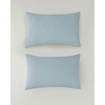 English Home Novella Premium Pamuk Dokulu 2'li Yastık Kılıfı 50x70 cm Açık Mavi - 50 x 70