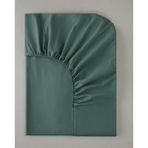 English Home Novella Premium Soft Cotton King Size Lastikli Çarşaf 180x200 Cm Koyu Seledon Koyu Seledon