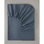 English Home Novella Premium Soft Cotton Tek Kişilik Plus Lastikli Çarşaf 120x200 Cm Denim Mavi Denim Mavi