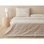 English Home Parterre Kolay Ütülenir Çift Kişilik Nevresim Takımı 200X220 cm Gül Kurusu - 200 x 220 cm