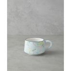 English Home Pastel Reflections Seramik Kupa 260 ml Mavi-Yeşil-Sarı - Mavi - Yeşil