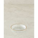 English Home Petal Cam Çerezlik 12 cm Gold