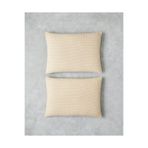 English Home Petit Check Pamuklu 2li Yastık Kılıfı 50x70 cm Sarı-Yeşil