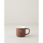 English Home Phoebe Latte New Bone China Kupa 200 ml Kahverengi