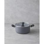 English Home Prego CeraWell Seramik Tencere 24 cm Gri