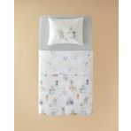 English Home Pretty Bunny Pamuklu Bebe Nevresim Takımı Mavi