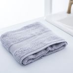 English Home Pure Gri 50x90 cm Basic Yüz Havlusu