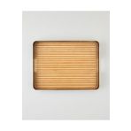 English Home Rea Dekoratif Tepsi 35x48 cm Kahve