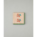 English Home Retro Flower 20'li Kağıt Peçete 33x33 cm Yeşil