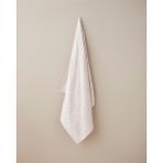 English Home Romance Ribbon Pamuk Jakarlı Banyo Havlusu 90X150 cm Pudra