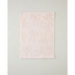 English Home Romance Ribbon Pamuk Jakarlı El Havlusu 30X40 cm Pudra - Ebat