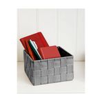 English Home Shine Sepet 14x14x7,5 Cm Gri