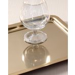 English Home Shiny Metal Sunum Tepsisi Gold