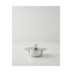 English Home Siena Çelik Mini Tencere 12 cm Silver