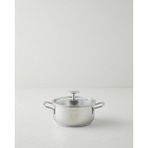 English Home Siena Çelik Mini Tencere 14 cm Silver - Gümüş