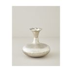 English Home Silva Metal Vazo 19.5 x 19.5 x 19 cm Silver