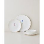 English Home Soft Garden Porselen Yemek Takımı 24 Parça 6 Kişilik Gold