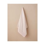 English Home Soft Ruffle Pamuk Banyo Havlusu 70x140 cm Pudra