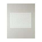 English Home Soft Step Pamuk Ayak Havlusu 50x70 cm Beyaz