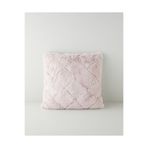 English Home Soft Touch Rabbit Pelüş Kırlent Kılıfı 45x45 cm Pudra