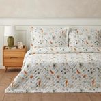 English Home Solaya Bloom Turuncu Çift Kişilik Complete Nevresim Takımı