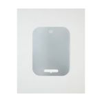 English Home Steel Edge Paslanmaz Çelik Kesme Tahtası 26X34 cm Gri