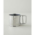 English Home Steel Master Paslanmaz Çelik Un Eleği Mutfak Gereci 10.5 cm Gri