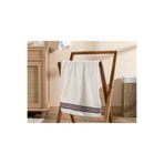 English Home Striped Pamuklu Yüz Havlusu 50x70 Cm Beyaz - Lacivert