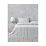 English Home Subtle Waves İpliği Boyalı Çift Kişilik Çarşaflı Nevresim Takımı 200x220 cm Mavi