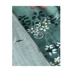 English Home Sweet Spring Dijital Baskılı Soft Cotton Çift Kişilik Nevresim Takımı 200x220 Cm Yeşil