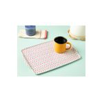 English Home Tansy Melamin Pembe Kaydırmaz Tepsi