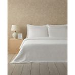 English Home Taylor Lyocell Saten King Size Çarşaflı Nevresim Takımı 240x260 cm Beyaz - 240 x 260 cm