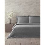 English Home Taylor Lyocell Saten King Size Nevresim Takımı 240X260 cm Koyu Gri - 240 x 260 cm