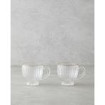 English Home Trails Cam 2'li Kupa 195 ml Şeffaf-Gold - Şeffaf - Gold
