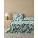 English Home Tropical Breeze Çift Kişilik Pike Takımı Yeşil
