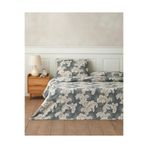 English Home Veloria Çift Kişilik Çarşaflı Nevresim Takımı 200x220 cm Yeşil-Pudra