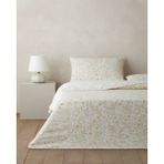 English Home Vionne Kolay Ütülenir Çarşaflı Çift Kişilik Nevresim Takımı 200X220 cm Açık Sarı - 200 x 220 cm