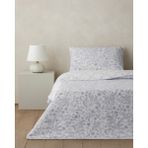 English Home Vionne Kolay Ütülenir Çarşaflı Tek Kişilik Nevresim Takımı 160X220 cm Lila - 160 x 220 cm