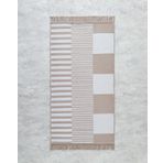 English Home Vortice Dokuma Kilim Krem