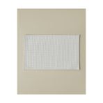 English Home Waffle Weave Kaydırmaz Taban Banyo Paspası 50x80 cm Beyaz