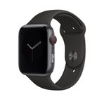 Engo Apple Watch 3 Silikon 42 mm Siyah Spor Kordon