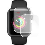 Engo Apple Watch Series 3 38 MM İle Uyumlu Ekran Koruyucu Şeffaf TPU Film 2 Adet