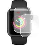 Engo Apple Watch Series 3 38 mm Şeffaf TPU Film 2 Adet Ekran Koruyucu