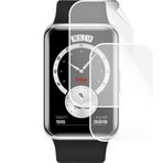 Engo Huawei Watch Fit Elegant İle Uyumlu Ekran Koruyucu Şeffaf TPU Film 2 Adet
