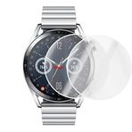 Engo Huawei Watch GT3 46 mm İle Uyumlu Ekran Koruyucu Şeffaf TPU Film 2 Adet