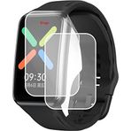Engo Oppo Watch Free İle Uyumlu Ekran Koruyucu Şeffaf TPU Film 2 Adet
