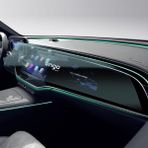 Engo Şeffaf Ekran Koruyucu Multimedya + Yolcu Ekranı W214 Mercedes E180 İçin Özel Tasarım
