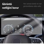 Engo Volkswagen Passat 10.25 inç Mat Ekran Koruyucu Gösterge