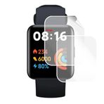 Engo Xiaomi Redmi Watch 2 Lite ile Uyumlu Ekran Koruyucu Tam Kaplama TPU Film 2 Adet
